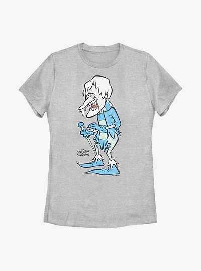 The Year Without Santa Claus Vintage Snow Miser Womens T-Shirt