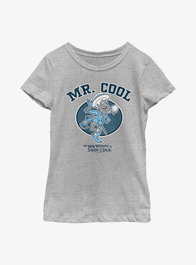 The Year Without Santa Claus Mr. Cool Snow Miser Youth Girls T-Shirt