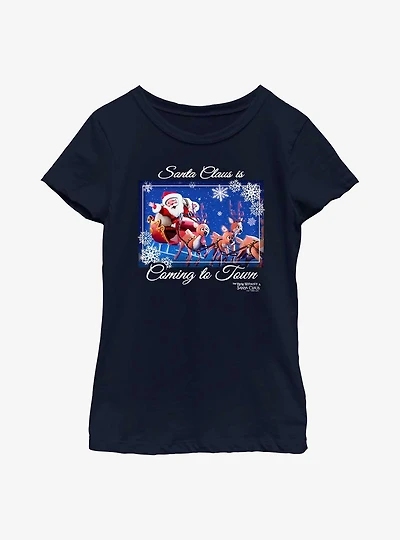 The Year Without Santa Claus Coming To Town Youth Girls T-Shirt