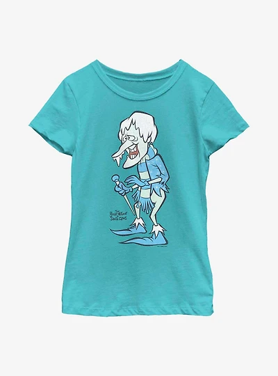 The Year Without Santa Claus Vintage Snow Miser Youth Girls T-Shirt