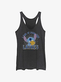 Disney Lilo & Stitch Did It For Hanukkah Latkes Girls Tank