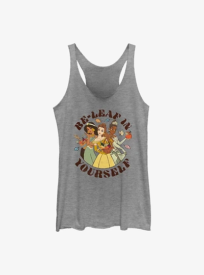Disney Princesses Fall For Yourself Womens Tank Top