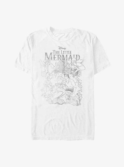 Disney The Little Mermaid Poster T-Shirt