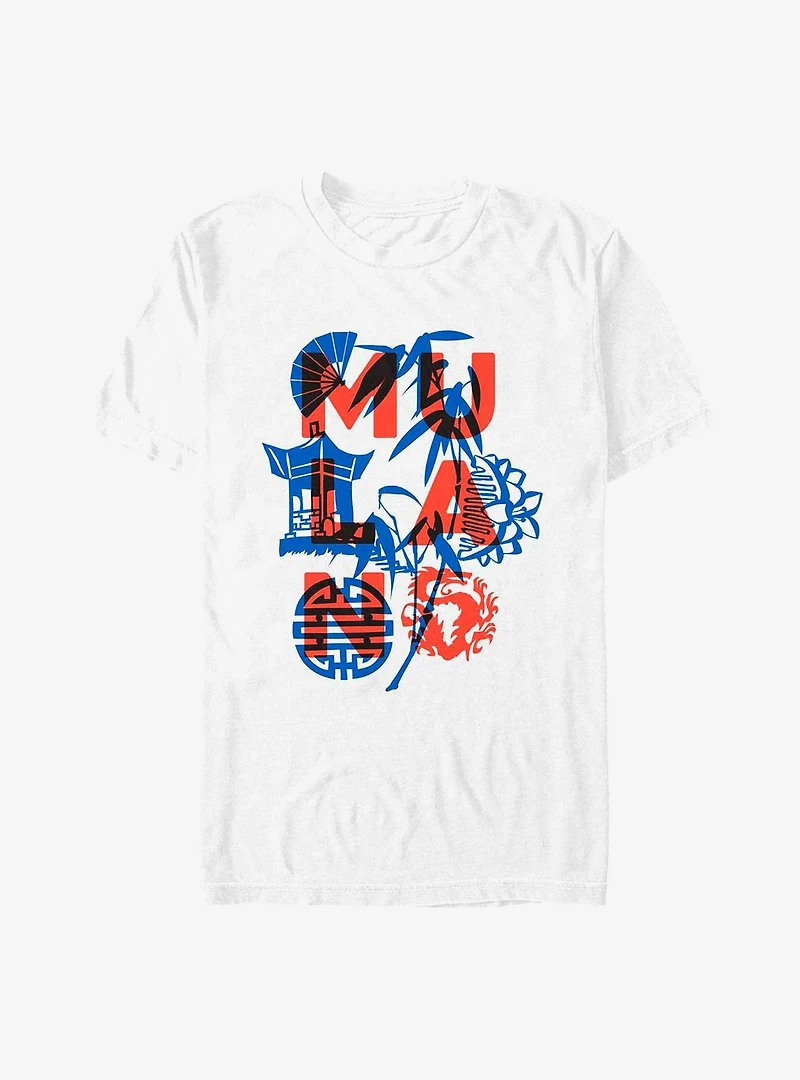 Disney Mulan Icon Poster T-Shirt
