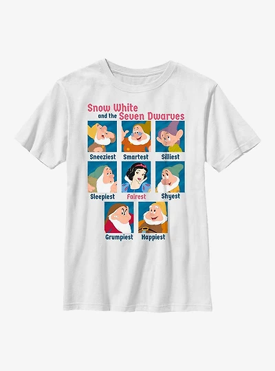 Disney Snow White and the Seven Dwarfs Yearbook Youth T-Shirt