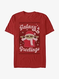 Star Wars The Mandalorian Child Galaxy's Greetings T-Shirt