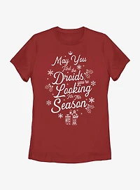 Star Wars May You Find The Droids Womens T-Shirt