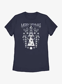 Star Wars Merry Sithmas Womens T-Shirt