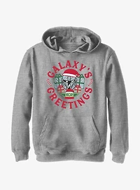 Star Wars The Mandalorian Galaxy's Greetings Youth Hoodie