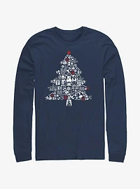 Star Wars Christmas Tree Fill Long-Sleeve T-Shirt