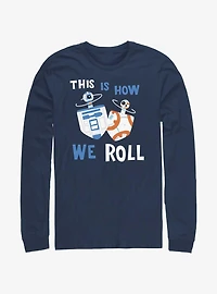 Star Wars Droid Dreidels Long-Sleeve T-Shirt