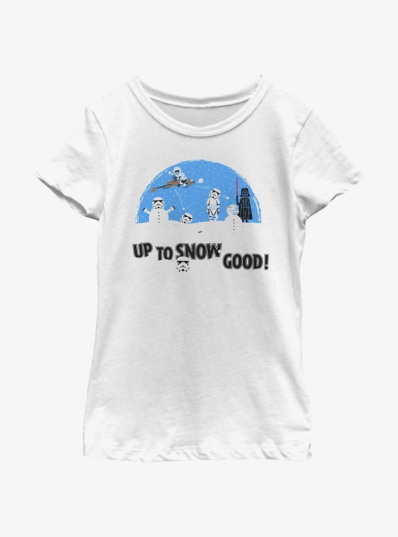 Star Wars Up To Snow Good Youth Girls T-Shirt