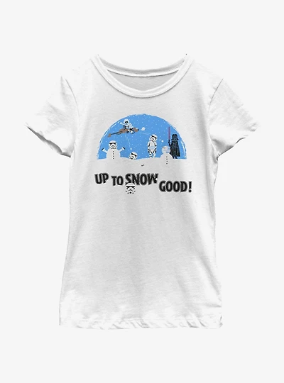 Star Wars Up To Snow Good Youth Girls T-Shirt