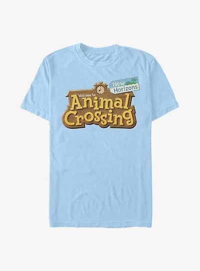 Nintendo Animal Crossing New Horizons Logo T-Shirt