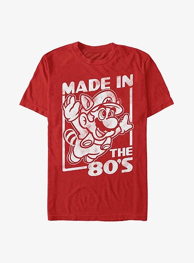 Nintendo Mario Made The 80's T-Shirt
