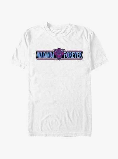 Marvel Black Panther: Wakanda Forever Banner Logo Extra Soft T-Shirt