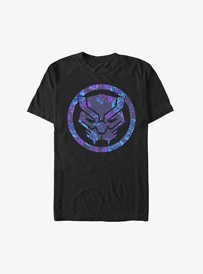 Marvel Black Panther Floral Symbol Extra Soft T-Shirt