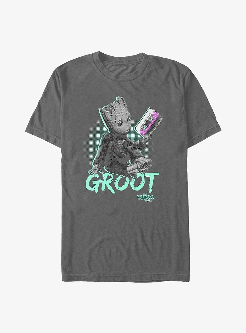 Marvel Guardians of the Galaxy Neon Baby Groot Extra Soft T-Shirt