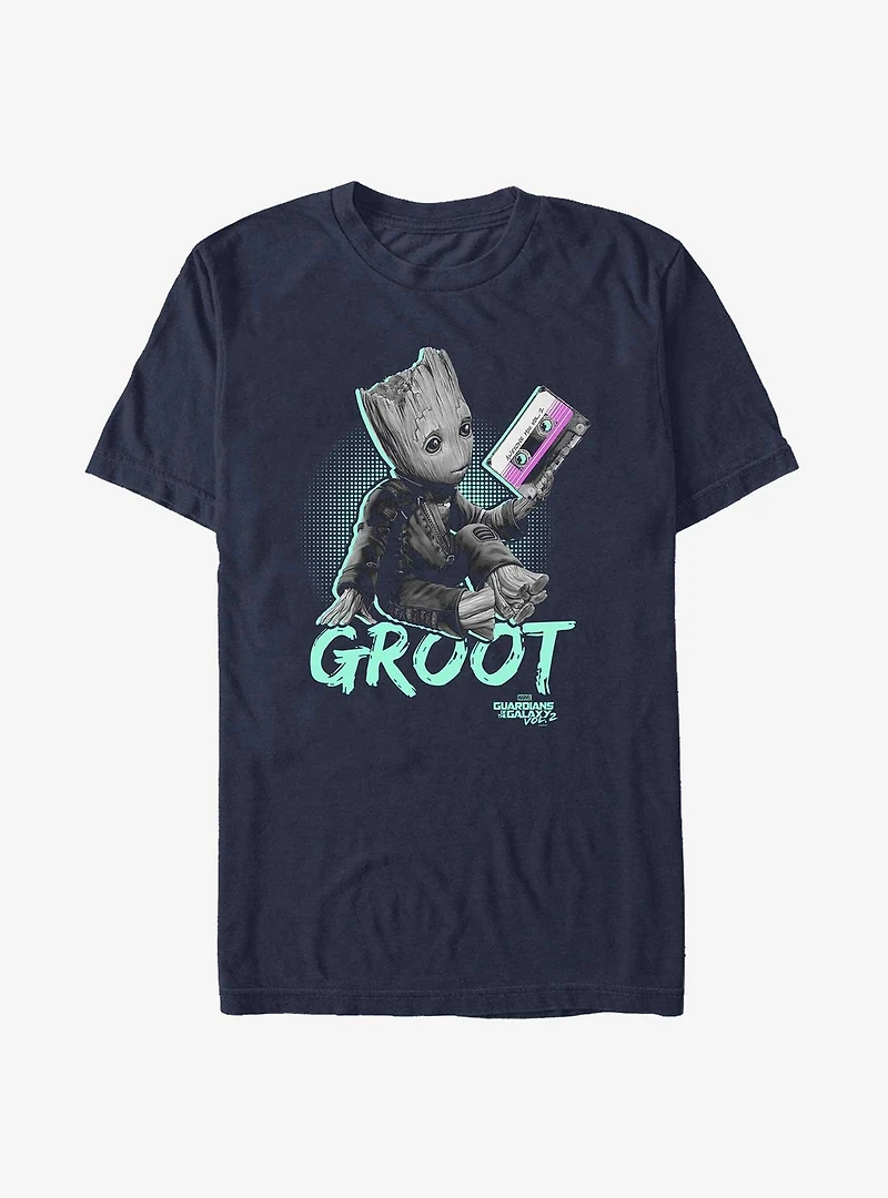 Marvel Guardians of the Galaxy Neon Baby Groot Extra Soft T-Shirt