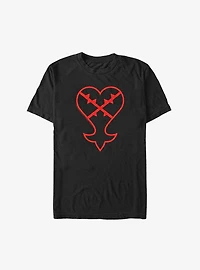 Disney Kingdom Hearts Heartless Symbol Extra Soft T-Shirt