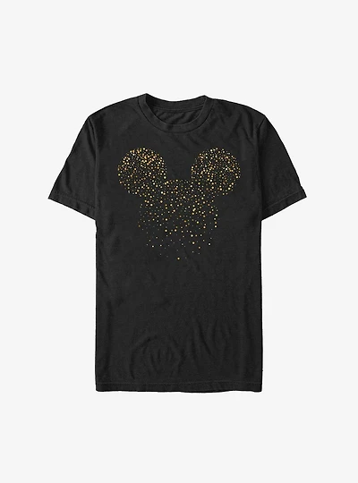 Disney Mickey Mouse Confetti Fill Ears Extra Soft T-Shirt