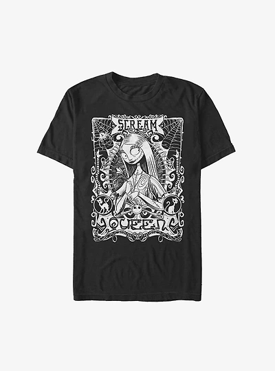 Disney The Nightmare Before Christmas Sally Scream Queen Extra Soft T-Shirt