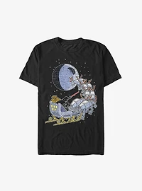 Star Wars Vader Sleigh Extra Soft T-Shirt