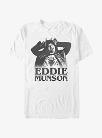Stranger Things Munson Horns Extra Soft T-Shirt