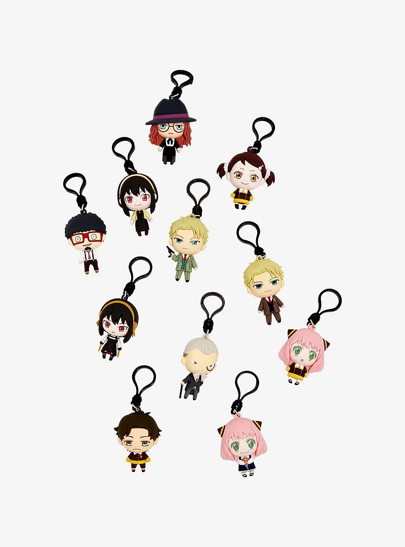 Spy x Family Characters Blind Bag Figural Bag Clip