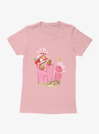 Strawberry Shortcake Hi Greeting Womens T-Shirt