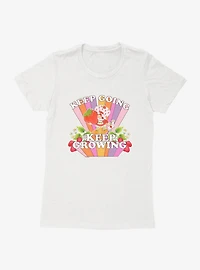 Strawberry Shortcake Keep Going Growing Retro Womens T-Shirt
