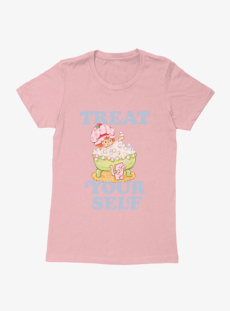 Strawberry Shortcake Treat Yourself Womens T-Shirt