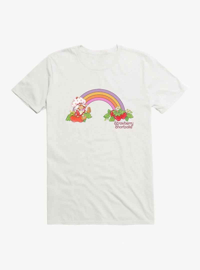 Strawberry Shortcake Retro Rainbow T-Shirt