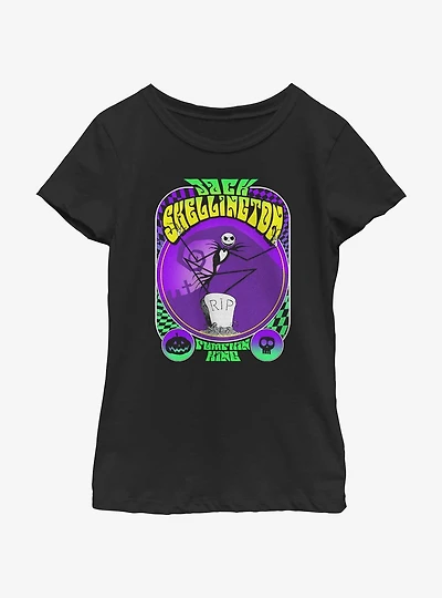 Disney The Nightmare Before Christmas Jack Skellington Gig Youth Girls T-Shirt