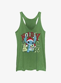 Disney Lilo & Stitch Holiday Aloha Womens Tank Top