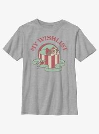Disney Lady and the Tramp My Wishlist Youth T-Shirt