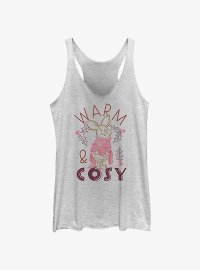 Disney Winnie The Pooh Piglet Warm and Cosy Womens Tank Top