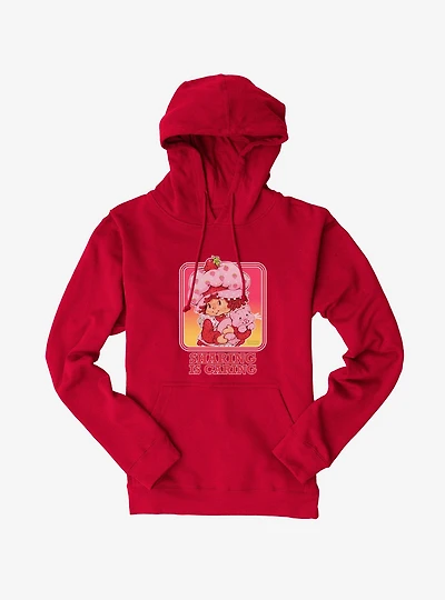 Strawberry Shortcake Vintage Sharing Is Caring Hoodie