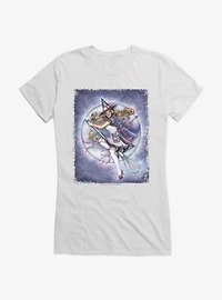 Kitchen Witch Girls T-Shirt by Brigid Ashwood
