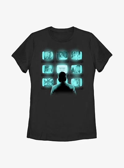 Stranger Things The Mind Flayer Screens Womens T-Shirt