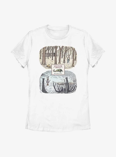 Stranger Things The Pollywog Illustration Womens T-Shirt