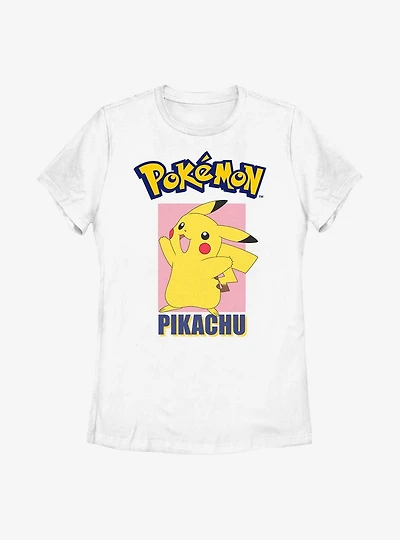 Pokemon Pikachu Pose Womens T-Shirt