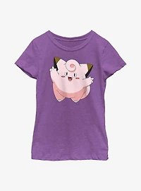 Pokemon Clefairy Youth Girls T-Shirt