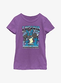 Pokemon Lucario Type Youth Girls T-Shirt