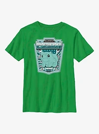Pokemon Bulbasaur Badge Youth T-Shirt