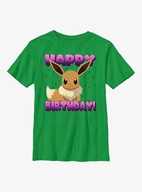 Pokemon Eevee Birthday Youth T-Shirt