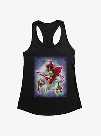 Christmas Witch Girls Tank by Brigid Ashwood