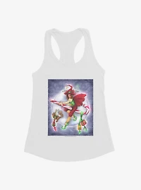 Christmas Witch Girls Tank by Brigid Ashwood