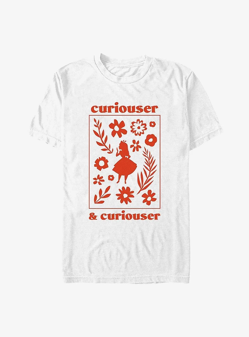 Disney Alice Wonderland Curiouser and T-Shirt