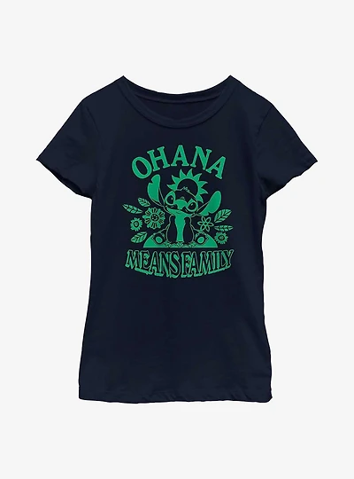 Disney Lilo & Stitch Ohana Youth Girls T-Shirt